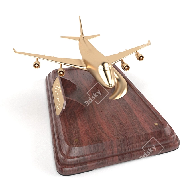 Boeing Aircraft Table Model 3D model image 3