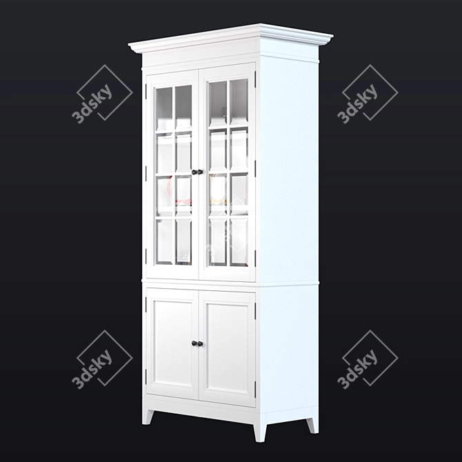 Elegant Dantone Showcase-Buffet 3D model image 2