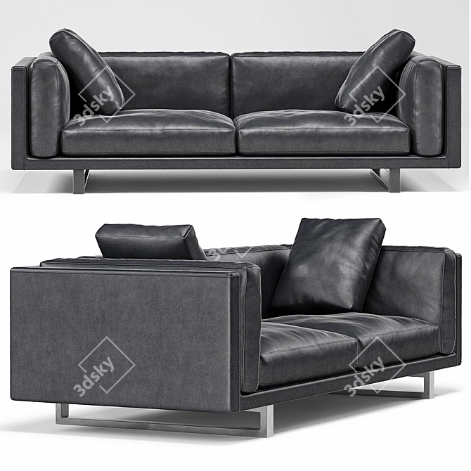  Modern Fulton Sofa: Sleek Design & Superior Quality 3D model image 1