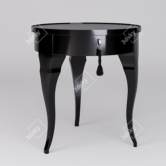 Ralph Lauren MAYFAIR Side Table 3D model image 1