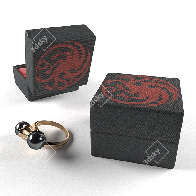 Daenerys Ring of Thrones 3D model image 2