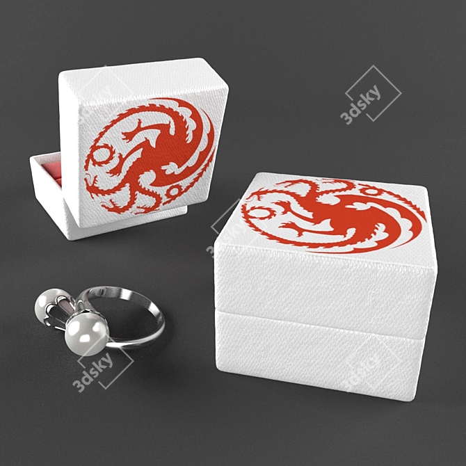 Daenerys Ring of Thrones 3D model image 3