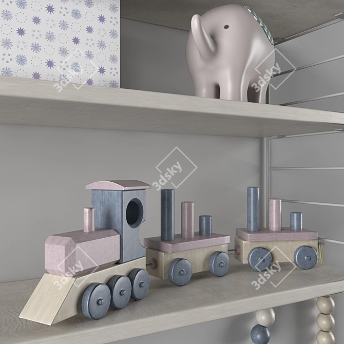 Scandinavian-Inspired Cozy Decor 3D model image 2