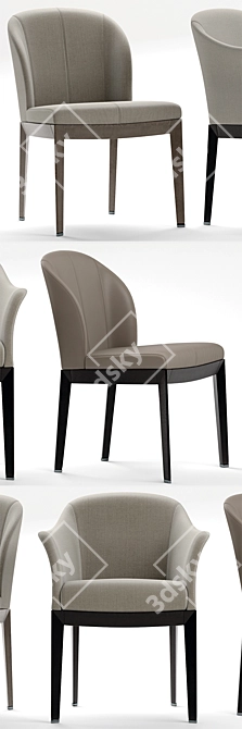 Giorgetti Table Set: Sleek Elegance 3D model image 2