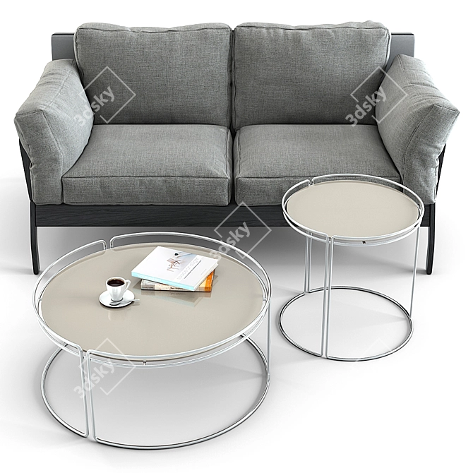 Modern Elegance: Cassina Eloro 3D model image 2