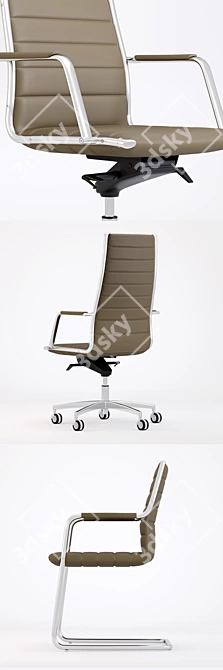 SITLAND VEGA L Executive Chair - Modern Design & Superior Comfort 3D model image 2