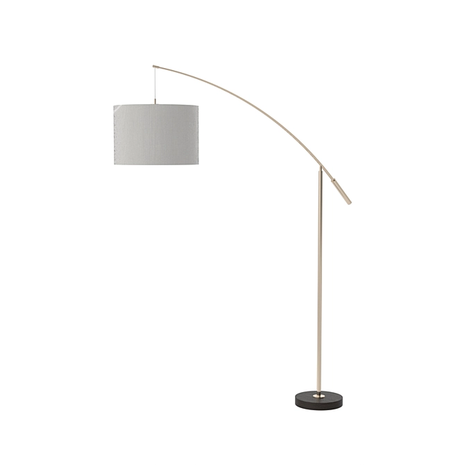 Elegant NADINA Floor Lamp: Illuminating Excellence 3D model image 1