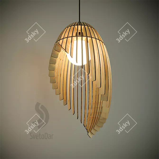 Svetodar Oculus Pendant Light 3D model image 3