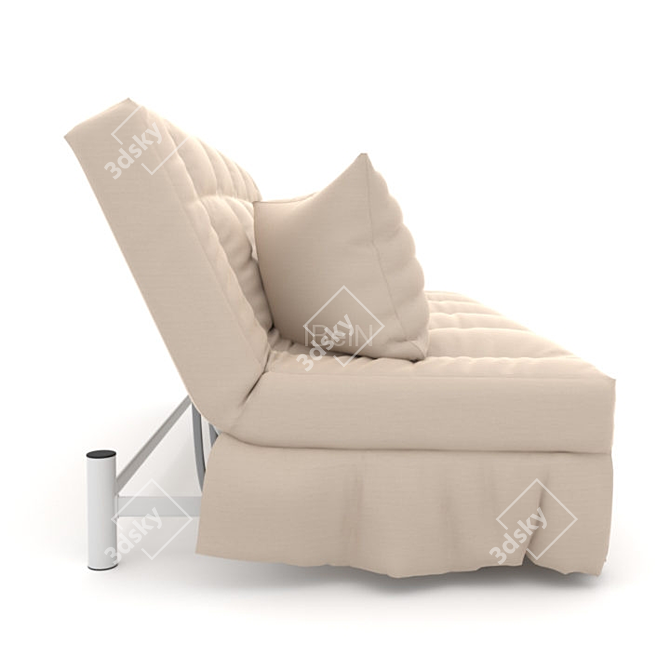  Convertible Sofa Bed - Stylish and Versatile 3D model image 2