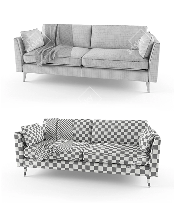 Comfy Cameron Sofa - Modern Design 3D model image 3