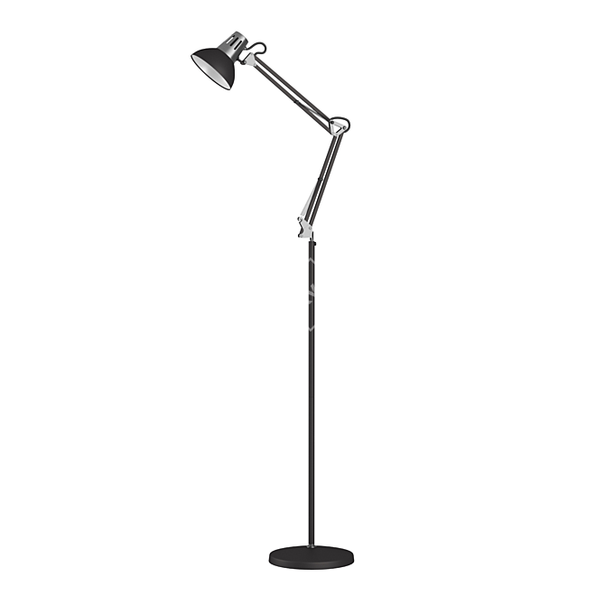 Berlin KD-431F Floor Lamp: Stylish Design in Multiple Colors 3D model image 2