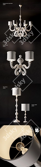 Vita Zonca Lighting Collection: Elegant Illumination for Your Interior 3D model image 2