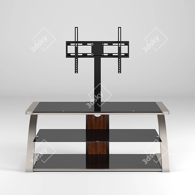 Modern TV Stand 3D model image 1