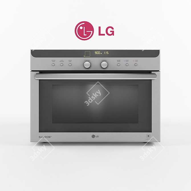 LG Solardom: Compact and Efficient 3D model image 1