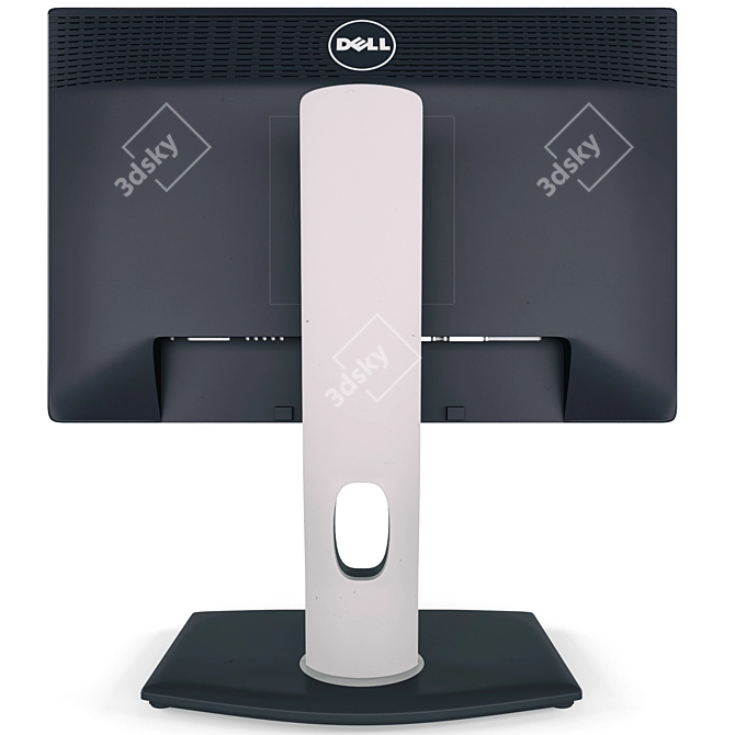 Dell P1913: 19" LED Monitor 3D model image 2