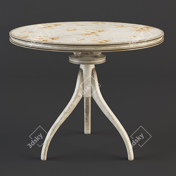 Elegant Jonathan Charles Table 3D model image 2