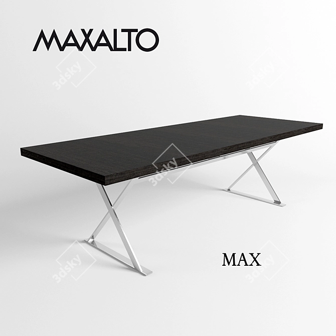Modern Maxalta MAX Dining Table 3D model image 1