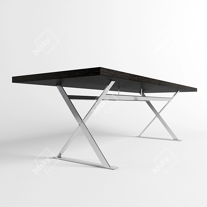 Modern Maxalta MAX Dining Table 3D model image 2