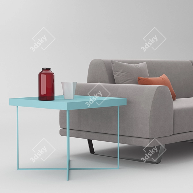 Dall'agnese PORTLAND Modular Furniture Set 3D model image 2