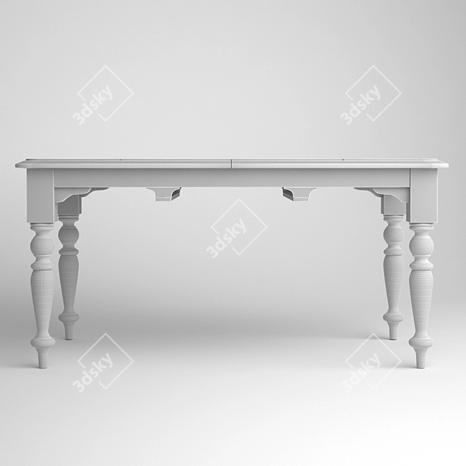 Garda Decor Dining Table 3D model image 3