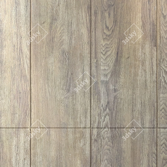 Seamless Wood Texture, Low Poly 3D model image 3