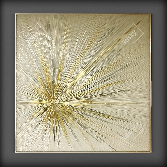 Artistic Collection: Abstract Paintings by JuliaKotenko 3D model image 3