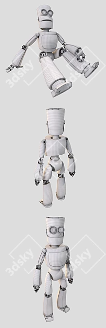 Versatile Robotic Companion 3D model image 3