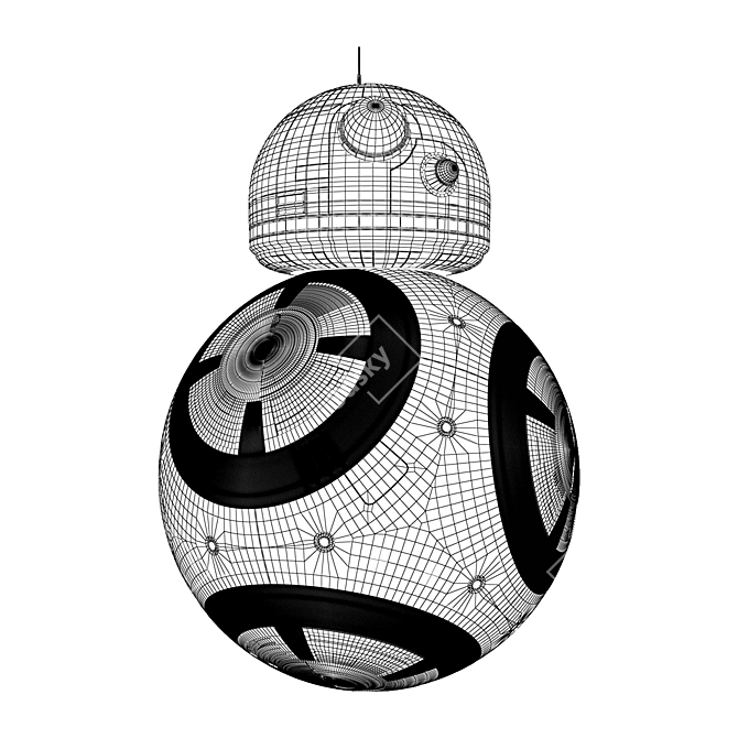 BB-8 Interactive Droid 3D model image 2