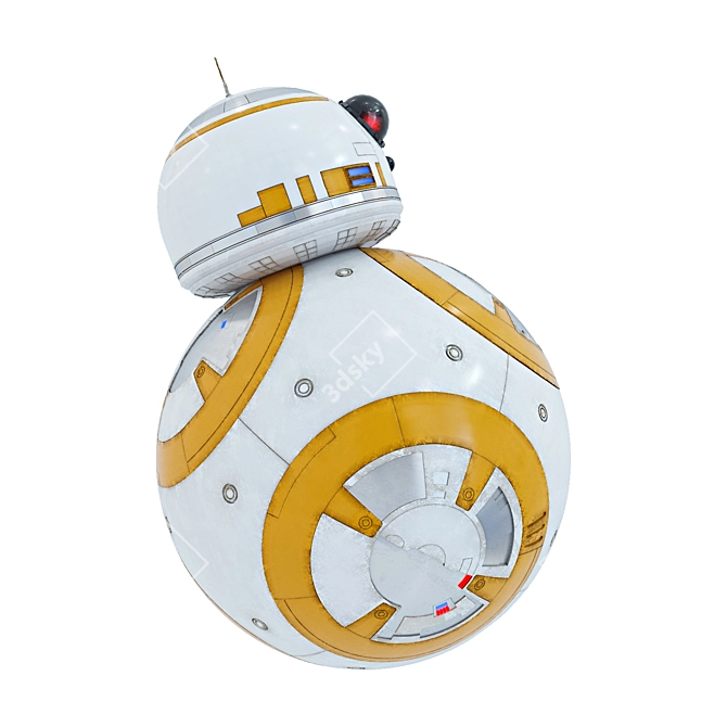 BB-8 Interactive Droid 3D model image 3