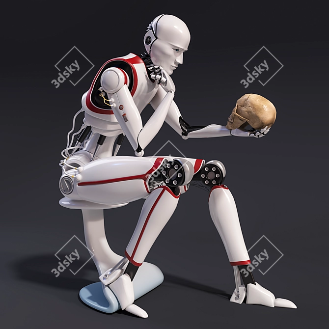 Hamlet 2049: AI Shakespeare 3D model image 1