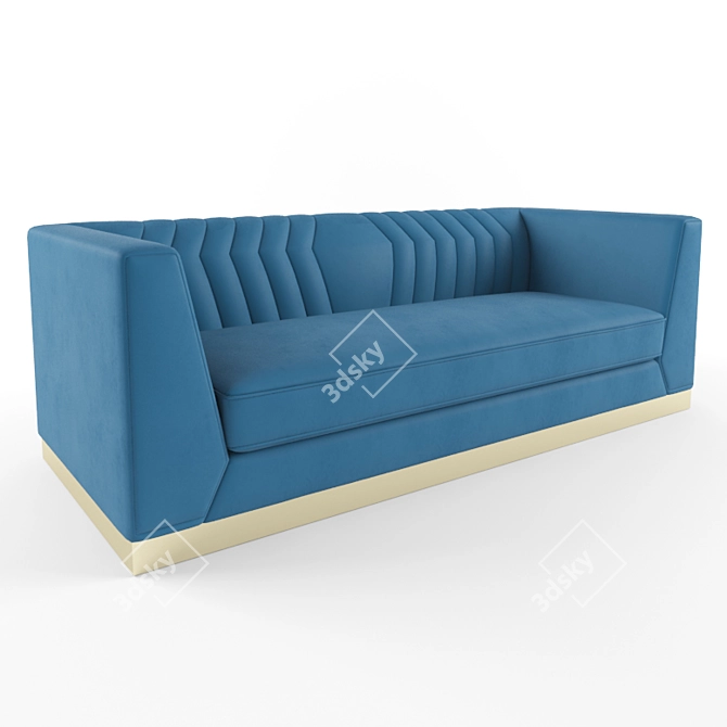 Palm Springs Dream Sofa 3D model image 1