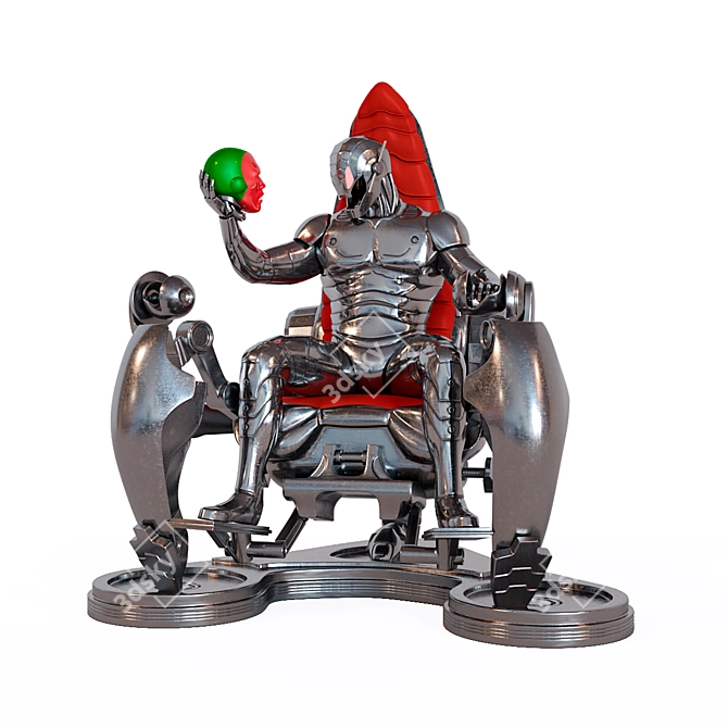 Marvel Ultron: Classic Throne 3D model image 1