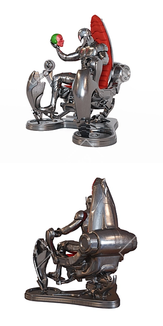 Marvel Ultron: Classic Throne 3D model image 2