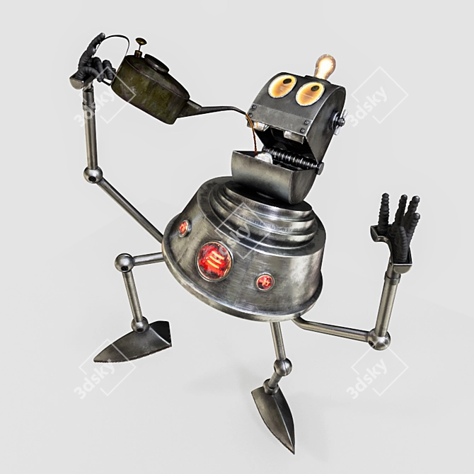 Rustle Planet Robot Kit 3D model image 1