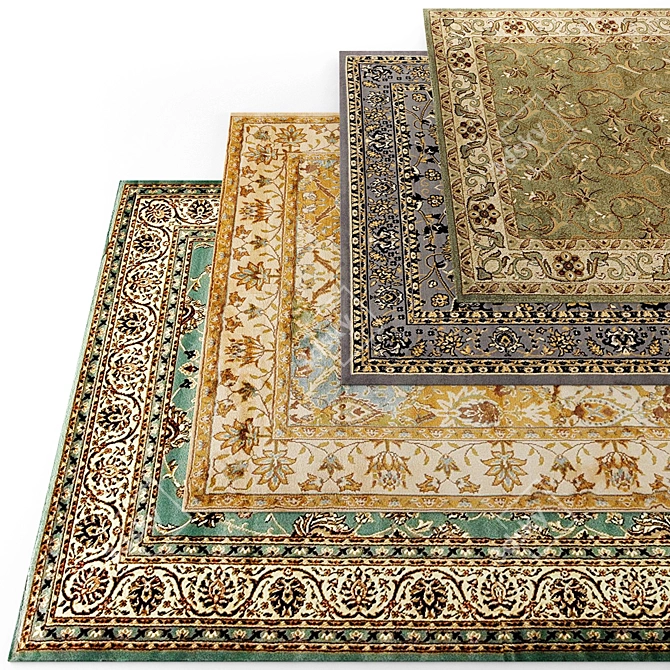 Luxury Soft Rug: Fine Quality 3D model image 1