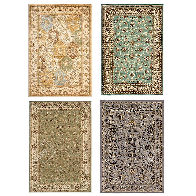 Luxury Soft Rug: Fine Quality 3D model image 2