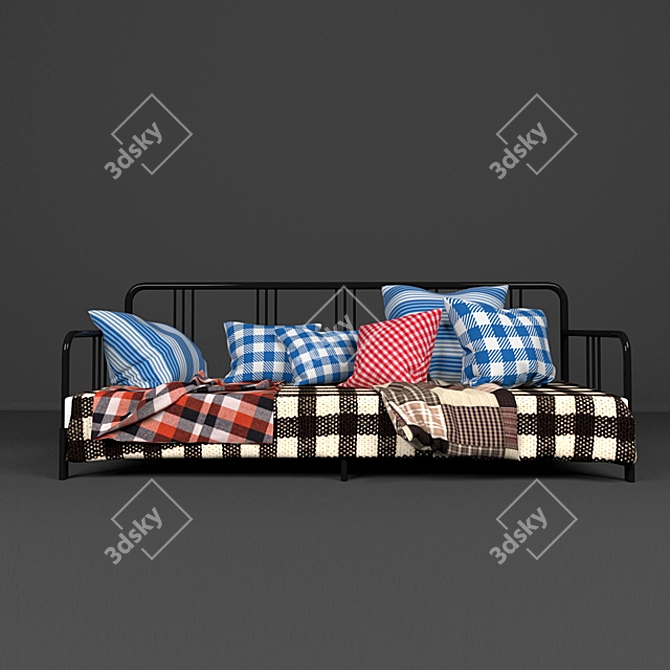 FIRESDAL Bed Frame 3D model image 3