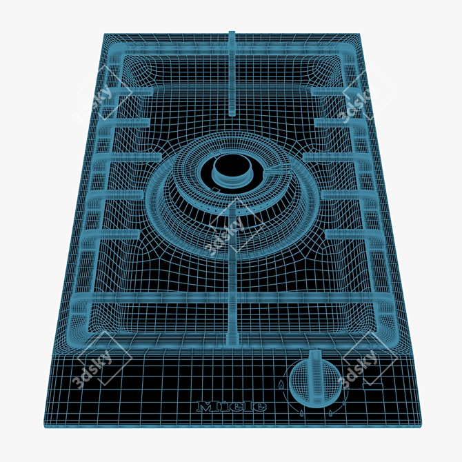 Sleek Miele Hobs: CS 1011 G ProLine 3D model image 2