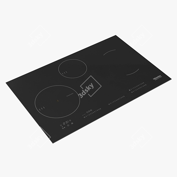 Miele KM 6839: Induction Perfection 3D model image 1