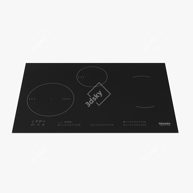 Miele KM 6839: Induction Perfection 3D model image 2