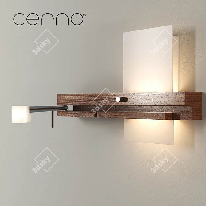 Innovative Levo: Bedside Light+USB 3D model image 1