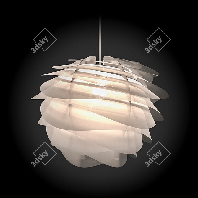 Scandi Chic Carmina Pendant 3D model image 1