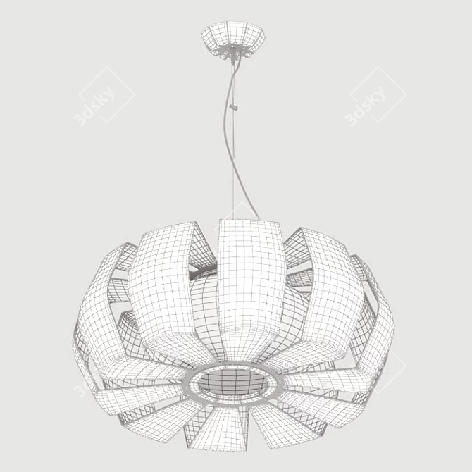 Scandinavian Charm: Stockholm Lamp 3D model image 2