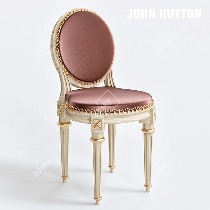 Timeless Elegance: JOHN HUTTON Chairs 3D model image 1