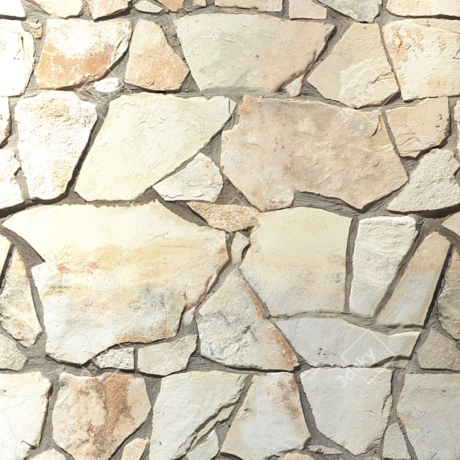 Seamless Stone Texture 3D model image 3