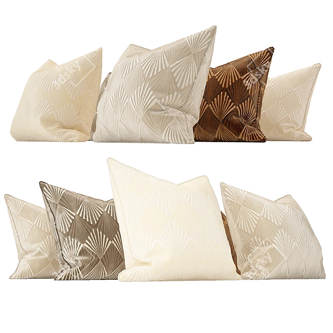 Luxury Pillow Collection 3D model image 2