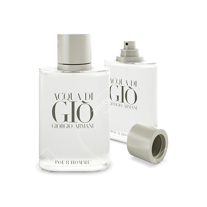 Giorgio Armani Acqua Di Gio: Timeless Masculinity 3D model image 1