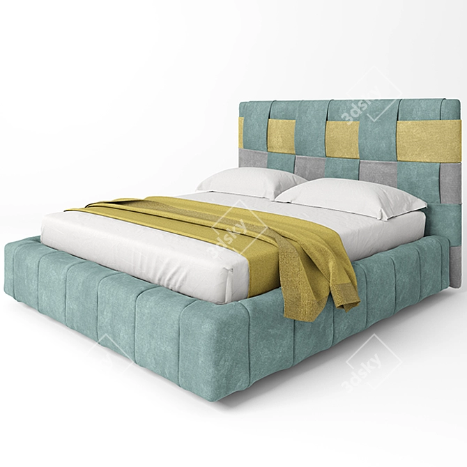 Dreamland King Size Bed 3D model image 1