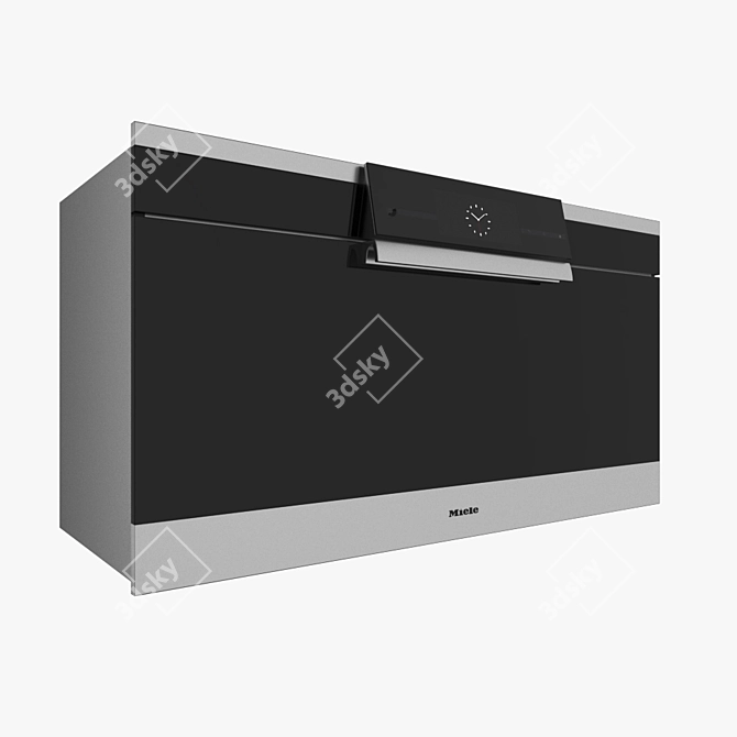 Miele H 6890 BP: Ultra-Sleek 90cm Oven 3D model image 1