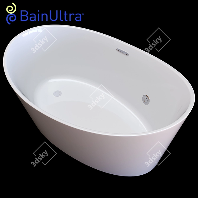 Evanescence Free Flow Tub 3D model image 2